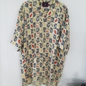 Byron Nelson casual silk button shirt